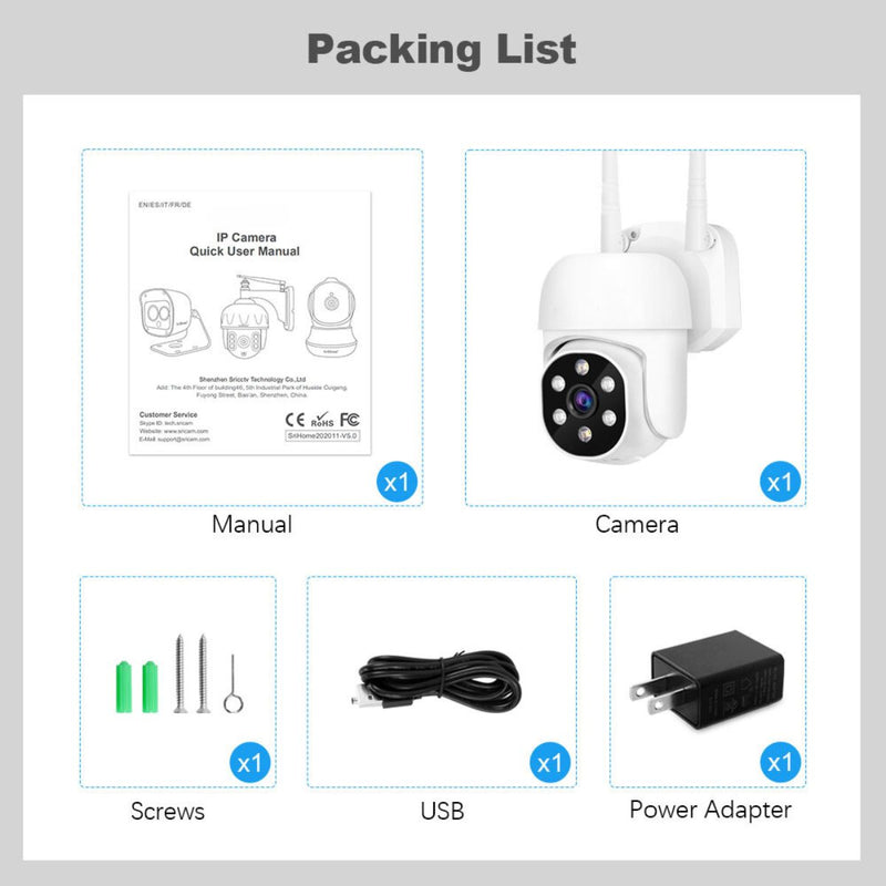 Ultimate HD PTZ Security Camera: Your All-in-One Surveillance Solution