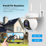 Srihome SH051 4MP QHD 2560 * 1440p 5X Optical Zoom WiFi IP Camera WiFi Indoor Home Security CCTV Camera