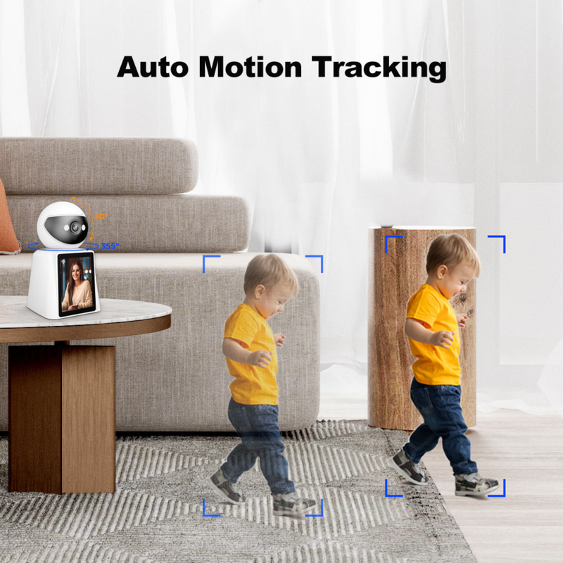 Maizic Smarthome 4MP Ultra Easy Single Click Video Calling WiFi Indoor Camera