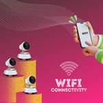 Maizic Smarthome 3 MP Wi-Fi Night Vision, Two Way Communication, PTZ Indoor Camera