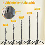 Maizic Smarthome CreatorPod 5 75-Inch Selfie Stick Tripod, 190cm Aluminum Tripod with 360° Ball Head, Detachable Bluetooth Remote & Phone Holder for iPhone, Android, GoPro, Vlogging, Reels & Travel