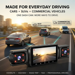 Maizic Smarthome Drive Cam Q1 4 Channel 1080P*4 Dash Camera for Car, Front Rear Left Right Recording, WiFi, WDR Night Vision, G-Sensor, Loop Recording, Parking Monitor, Wide Angle Car DVR
