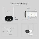 2k HD 4MP Dual-Band WiFi IP Security Video Camera
