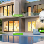 Dragonfly 3MP FHD PTZ Wifi Night Vision Security Camera