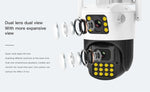 SuperCams 6MP HD 1080p Wi-Fi Dual Lens/Dual Screen Outdoor Camera