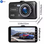 Maizic Smarthome Supercar 1440p Car Dash Cam - 4″ HD Display, Wifi, Night Vision, 170° Wide-Angle View