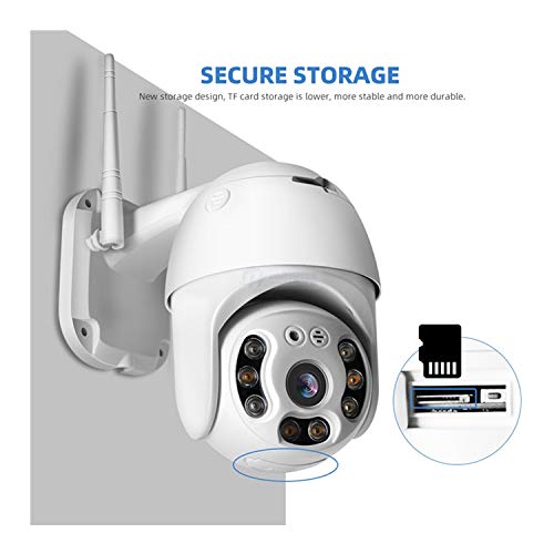 Maizic Smarthome Fox PTZ Security Camera with External Hooter