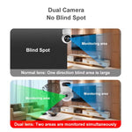 Astro Series by Maizic – Dual Lens 360° WiFi Cameras (Pack of 2) | Live View, AI Protection & Color Night Vision