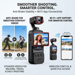 Maizic Smarthome Q11 2K WiFi Vlogging Camera, 270° Electric Rotating Lens, 2.78