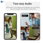 Ubercam 5X Optical Zoom 4 MP FHD WiFi Indoor Dual Lens Bulb Camera