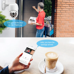 Dragonfly 3MP FHD PTZ Wifi Night Vision Security Camera