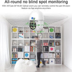 Ubercam 8X Optical Zoom 8 MP FHD WiFi Indoor Dual Lens Bulb Camera