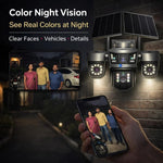Maizic Smarthome Trigenie 4G Dual Solar Panel 6MP*3 UHD Triple Lens/Screen Dual PTZ Outdoor CCTV | Left Camera Manually Rotation | 16K mAh Battery | Color Night Vision | 2-Way Audio | Motion Detection