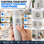 Maizic Smarthome M1 3-Axis Phone Gimbal Stabilizer with Face & Object Tracking, 5-8H Runtime, 2500mAh Battery, Foldable Tripod, Bluetooth, Time-Lapse & Zoom for Vlogging