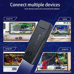 Wireless Retro Game Console Stick – 64GB Plug & Play Nostalgia Stick with 10,000+ Classic Games, 9 Emulators, 4K HDMI Output, 2 Wireless Controllers, Retro Drive Video Gaming System