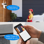 Maizic Smarthome Supercam Syno WiFi CCTV Camera 4 MP+ 4 MP Full HD Home Security Smart Camera, 360 Degree Coverage, Night Vision, Two-Way Audio, Mobile App, Cloud & SD Card Recording
