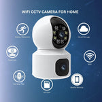 Refurbished Maizic Supercam 10MP WiFi Home Security Camera – 360° PTZ Coverage | Color Night Vision | Smart Motion & Human Detection | 2-Way Talk
