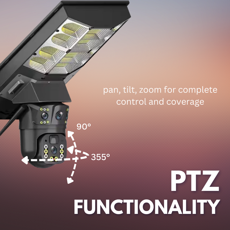 Photon 2k Full HD Resolution 4G Sim Based Solar Powered CCTV Security Camera