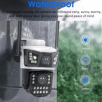 Maizic Smarthome Panther 4G Dual Lens CCTV Camera (5MP + 5MP) | PTZ Control, Triple Screen View, SIM Support, Color Night Vision, PIR Human Detection, 2-Way Audio, Multi-User Access