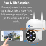 Maizic Smarthome Ultracam 6MP Single Lens WiFi CCTV Camera | 360° Pan/Tilt, HD Image Sensor, Color Night Vision, 2-Way Audio, Motion Detection, NVR & ONVIF Compatible (Srihome Fox)