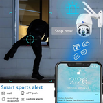 Maizic Smarthome 360° 3MP Full HD Wi-Fi Wireless IP CCTV Security Camera