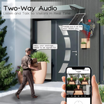 Maizic Smarthome TriVista 5MP 4G SIM Solar CCTV Camera | Dual Lens + Triple Screen View | 10X Opti-Zoom | Outdoor Security with Built-in Solar Panel & Battery | Ideal for Farms & Homes | 6-Month Warranty