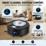 Maizic Smarthome SweepX 1 Robot Vacuum Cleaner for Home, 2-in-1 Automatic Sweeping, Vacuuming & Powerful Suction, Water Spray Function, Compact Floor Cleaning Robot for Tiles & Marble