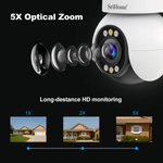 Srihome SH051 4MP QHD 2560 * 1440p 5X Optical Zoom WiFi IP Camera WiFi Indoor Home Security CCTV Camera