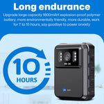 Maizic smarthome 2K Body Camera – Night Vision, 150° Wide Angle, Waterproof – Clip-On Security Cam for Law Enforcement & Outdoor Use