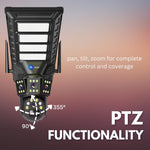 Maizic Photon X 12MP 4K 4G Solar CCTV Camera | SIM-Based with 100W Street Light | 18,000mAh Battery | 360° Pan-Tilt | IP66 Waterproof | Outdoor & Farm Security