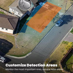 Maizic Smarthome OvaCam 4G SIM Solar-Powered Outdoor CCTV Camera | Pan & Tilt Zoom, Color Night Vision, Motion Detection, 2-Way Talk, Weatherproof, Supports SD Card up to 256GB