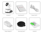 Maizic Smarthome 3 Mega Pixels White Rudraksha Smart Wi-Fi 1080P IP Night Vision, Two Way Communication, PTZ Indoor Camera
