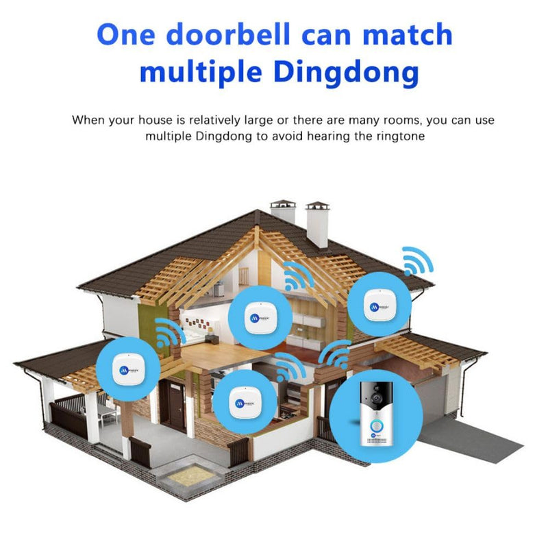 Ultracam Smart Video Door Bell with 4MP Camera