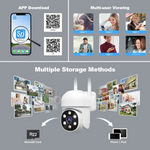 Maizic Smarthome Ultra 5MP Wi-Fi CCTV Home Security Camera, Compatible With NVR & ONVIF