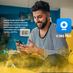 4G Sim Based CCTV Dual Lens/Dual Screen View [4MP+4MP] Solar Powered Security Camera