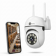 Maizic Smarthome 3 MP FHD WiFi Indoor Mini Fox Ptz Security Camera with Color Night Vision, 360° Ptz Rotation, Motion Tracking, Two Way Audio and Multi Users View