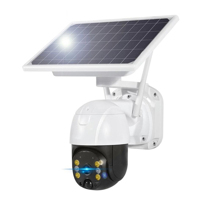 Black Bull Solar Powered Security Camera 3MP 1080P 2-Way Audio Motion Detection Night Vision 4G SIM Card Supported