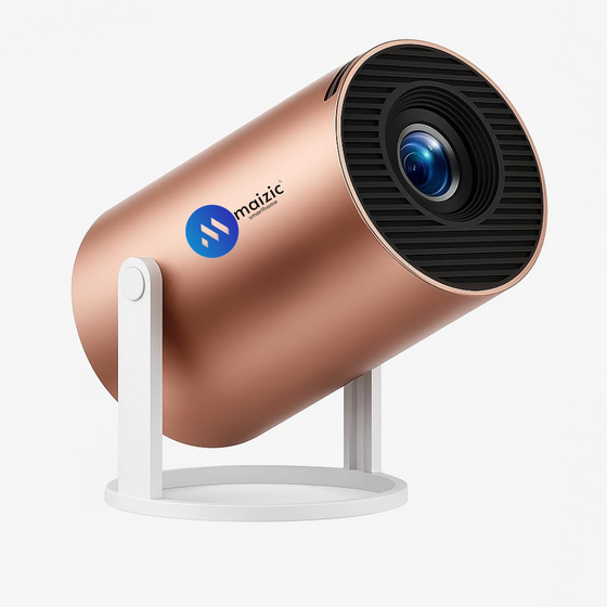 Rose 2X Smart Projector – Android 13.0, 950S Chip, Native 800P, 1080p & 4K Support, 4D Auto Keystone, Netflix & Prime Preloaded, WiFi, Bluetooth, Screen Mirroring, Home Theater