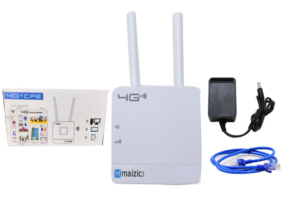 4G LTE CPE WiFi sim-card Router with LAN Port Double 3Db Antena