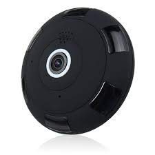 FishEye Black Beauty 360* Panoramic AI WiFi Camera