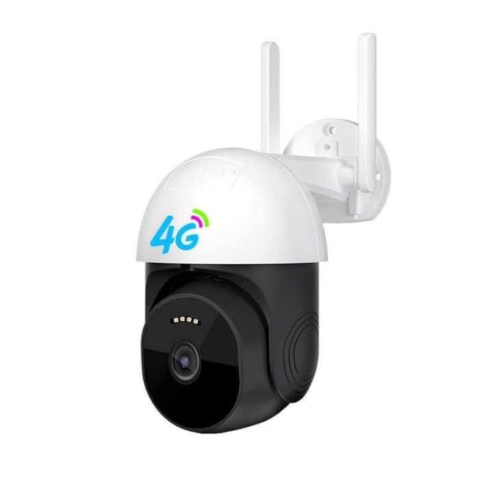 4g PTZ HD Night Vision /Motion Detection Alarm/ Two Way Audio Smart Security Camera