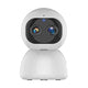 WiFi 10 X Zoom 3 MP Smart Security Camera Binocular Zoom Wide Angle 360 View PTZ with Dual Lens Face Recognition Motion Detection Alarm
