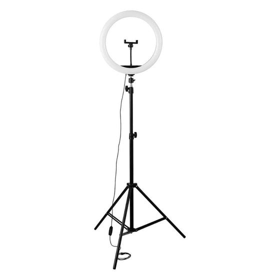 Maizic Smarthome Professional (12 Inch) Led Ring Light with 7 Feet Tripod Stand for Mobile Phones & Camera, 3 Temperature Mode Dimmable Lighting, Photo-Shoot, Video Shoot, Makeup and More