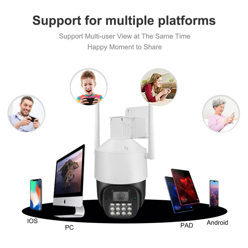Bhimkaya Ultima 5 MP, WiFi, Wireless Color Night Vision Security Camera