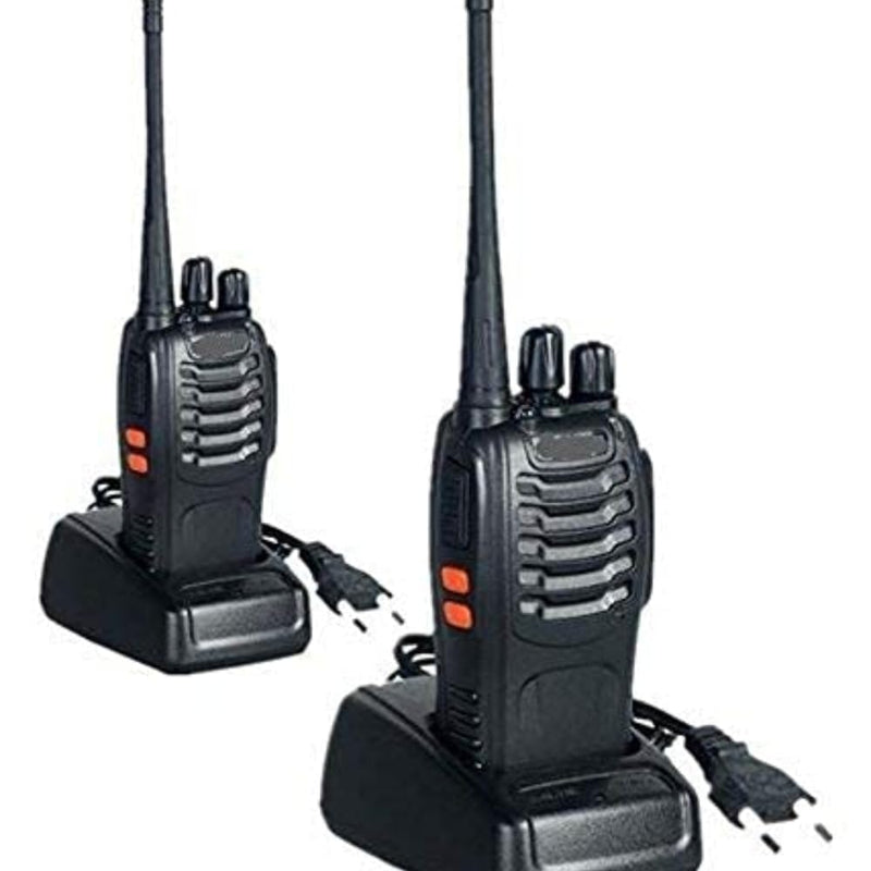 Maizic Smarthome Walkie Talkie 5Km Long Range Two-Way Portable CB Radio BF-888S Portable Two-Way Radio with 16 Channel Walkie Talkie (Black) for Kids