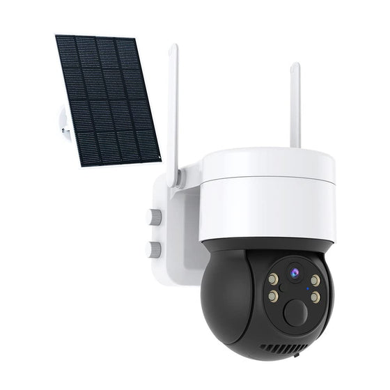 Ubercam Series 5MP Solar WiFi Night Vision, Motion Detection IP PTZ Wireless CCTV Camera