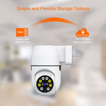 Maizic Smarthome Ultra Convenient Indoor WiFi Wireless Plug in Play Security Camera with 3 MP HD Resolution, Two Way intercom, PTZ Function, Humanoid Tracking, Color Night Vision