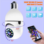 Renewed Robo Bulb Camera – Motion Detection Alert, Two Way Easy Communication, IP66 Waterproof Outdoor/Indoor Security Camera