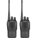 Maizic Smarthome Walkie Talkie 5Km Long Range Two-Way Portable CB Radio BF-888S Portable Two-Way Radio with 16 Channel Walkie Talkie (Black) for Kids