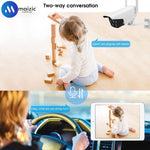 Maizic Smarthome 4G/5G Sim Security Camera Live View Night Vision Motion Detection 2 Way Intercommunication